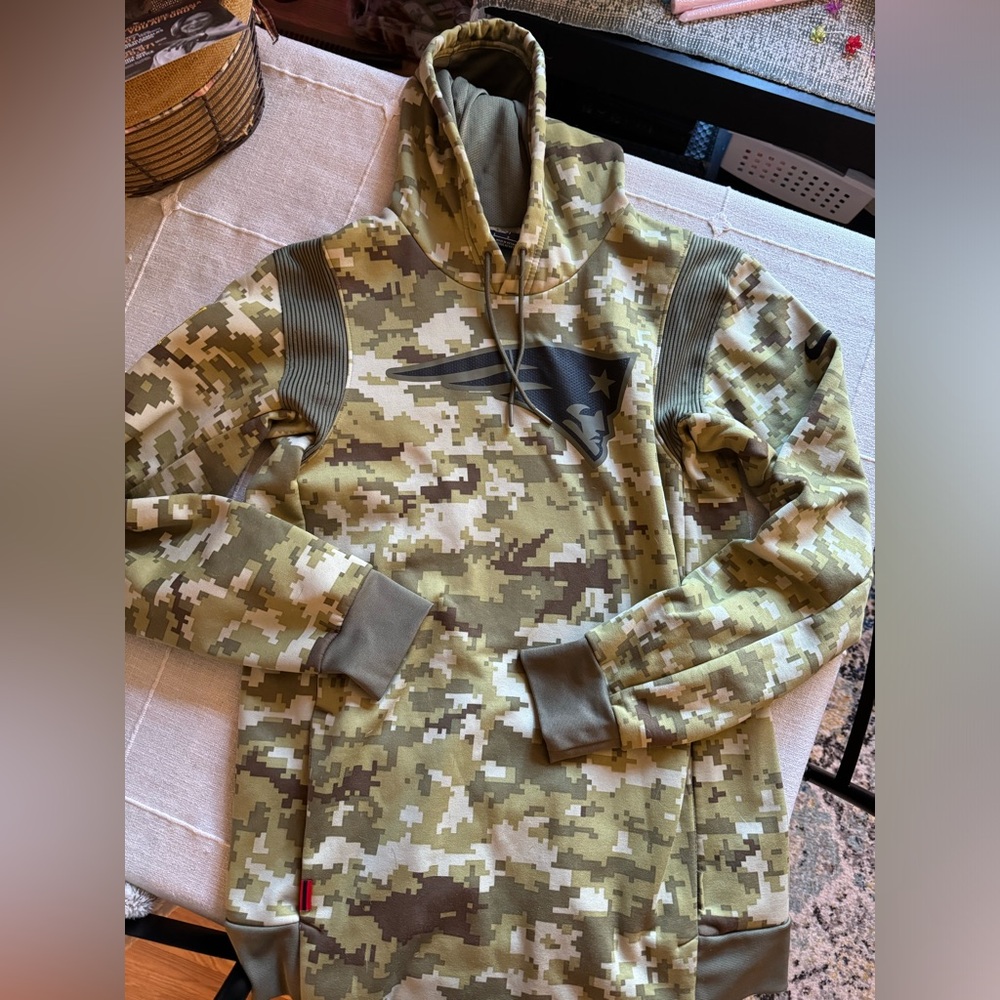 Camo New England Patriots Hoodie
